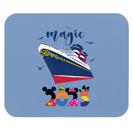 Disney Magic Cruise family Mouse Pads 2023, Cruise Mouse Pads, Disney cruise family Mouse Pads