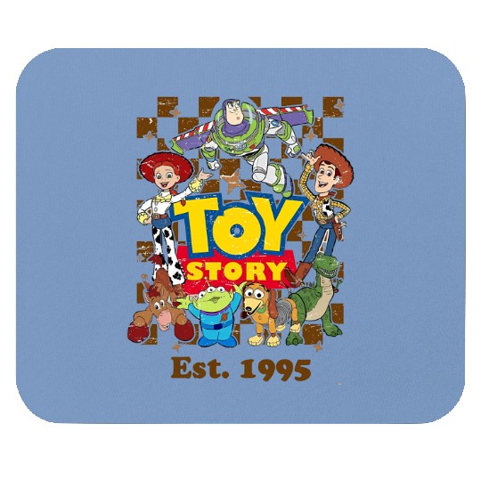 Vintage Disney Pixar Toy Story 1995 Characters Mouse Pads, Disneyworld Mouse Pads, Disneyland Mouse Pads