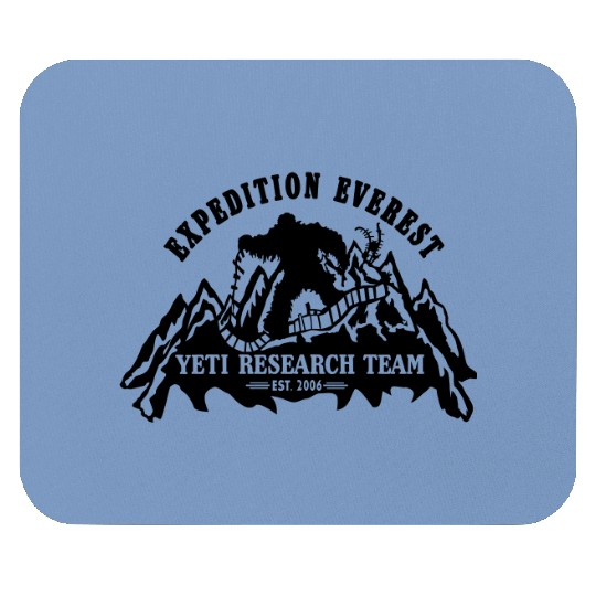 Disney Expedition Everest, Yeti Research Team Mouse Pads, Disney Animal Kingdom Mouse Pads,  Family Yeti Matching Mouse Pads
