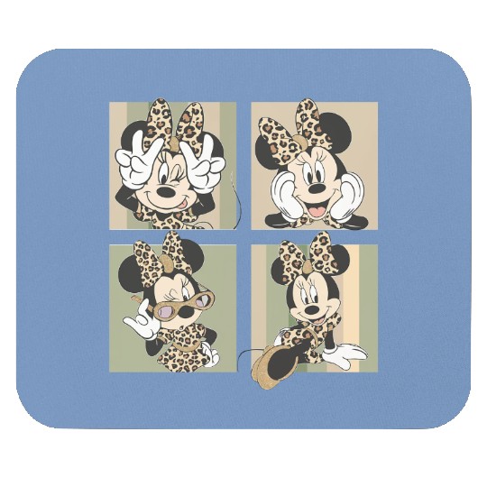 Disneyland Mouse Pads, Leopard Minnie Mouse Pads, Safari Minnie Mouse Pads