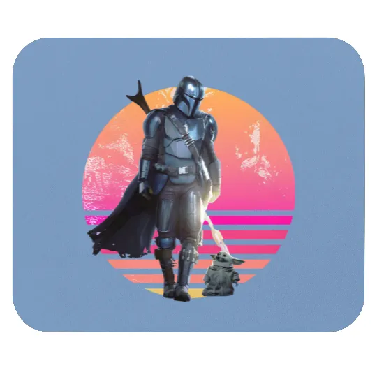 Disney Mandalorian Mouse Pads, Mandalorian Grogu Mouse Pads