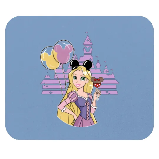 Rapunzel Mouse Pads, Disney Castle Mouse Pads, Rapunzel Tangled Mouse Pads, Disney World Mouse Pads
