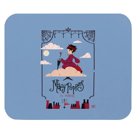 Vintage Disney Mary Poppins  Mouse Pads, Retro Poppins Apothecary Mary Poppins Mouse Pads