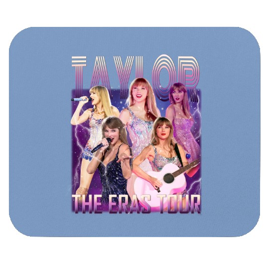 Discover Kid Taylor The Eras Tour Mouse Pads, Taylor version Vintage 90s Style Mouse Pads