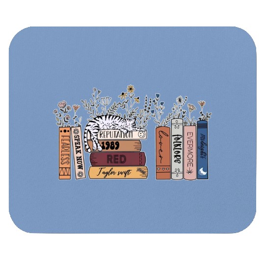 Discover Taylor Version Music Mouse Pads, Taylor Version Albums As Books Mouse Pads