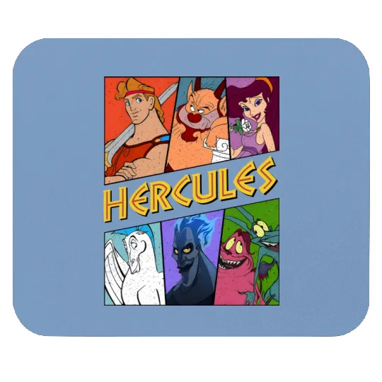 Vintage Hercules Mouse Pads Disney Hercules Megara Hades Mouse Pads