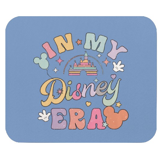 Discover In My Disney Era Mouse Pads, Vacay Mouse Pads, Retro Walt Disney World Mouse Pads
