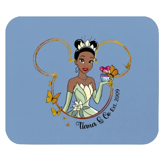 Tiana Disney Mouse Pads, Tiana And Co Mouse Pads, Tiana Princess Mouse Pads, Cute Tiana Mouse Pads.