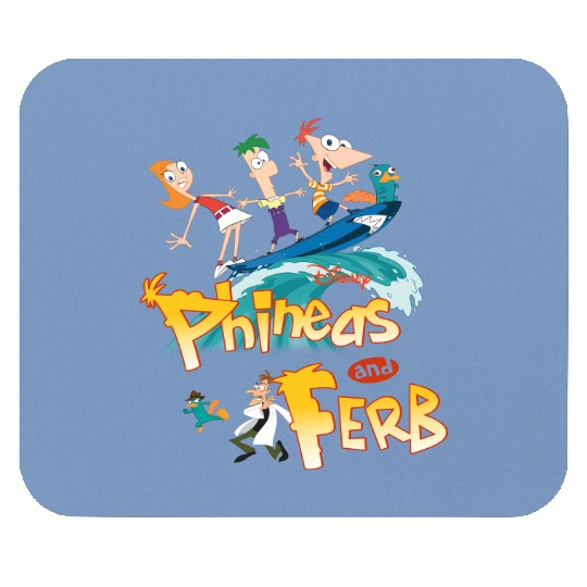 Disney Phineas And Ferb Funny Cartoon Mouse Pads, Disney Perry Mouse Pads