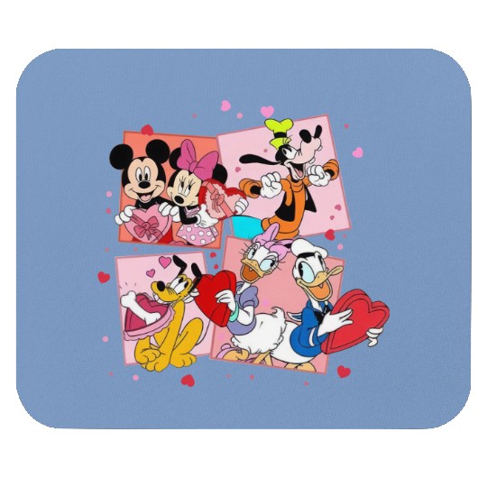 Discover Disney Valentine Mouse Pads, Mickey Minnie Valentine