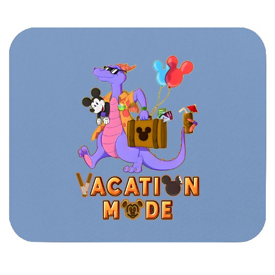 figment disney rainbow Mouse Pads, the ride figment, One Little Spark Figment