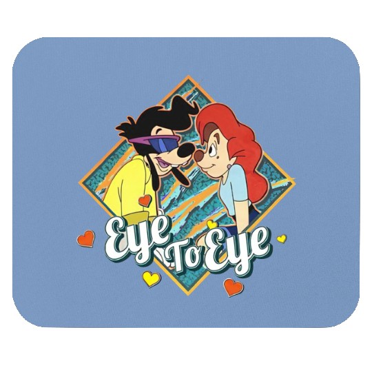 Retro 90s Disney Couples A Goofy Movie Powerline Roxanne Eye To Eye Mouse Pads