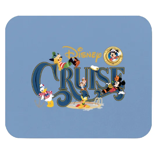 Disney Wish Cruise Mouse Pads, Wish Cruise Mouse Pads, Disney Cruise Mouse Pads, Mickey and Friend Mouse Pads