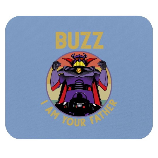 I Am Your Father Buzz Vintage Mouse Pads Buzz Lightyear Mouse Pads, Toy Story Disney, Father's Day Mouse Pads