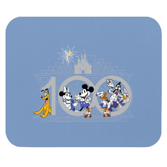 Disney 100 Years Of Wonder Mouse Pads, Mickey And Friends Mouse Pads, Disney Trip 2023 Mouse Pads