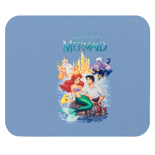 Vintage Disney The Little Mermaid Mouse Pads, Disney Retro