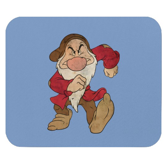 Grumpy Dwarfs Mouse Pads Retro Disney Snow White Grumpy Mouse Pads