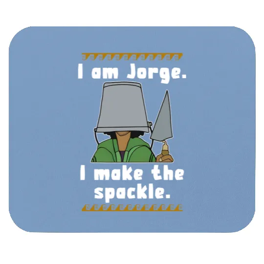 Disney Encanto I'm Jorge I Make The Spackle Mouse Pads, Disney Bruno Madrigal Hernando Jorge Mouse Pads