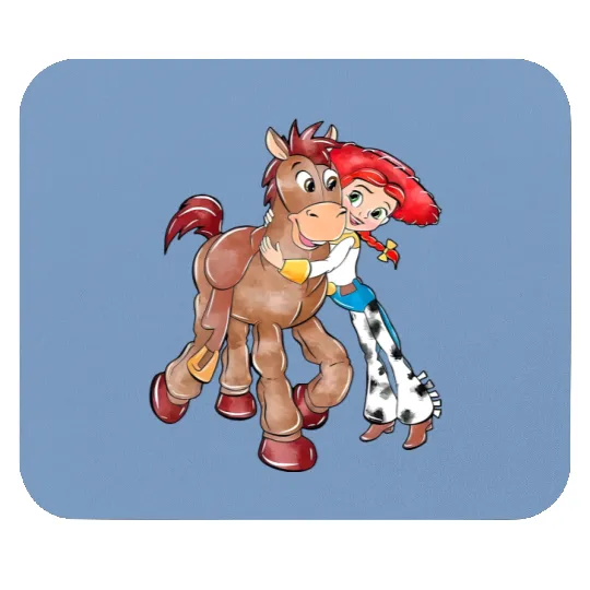 BM Retro Disney Toy Story  Mouse Pads, Toy Story Jessie and Bullseye Mouse Pads