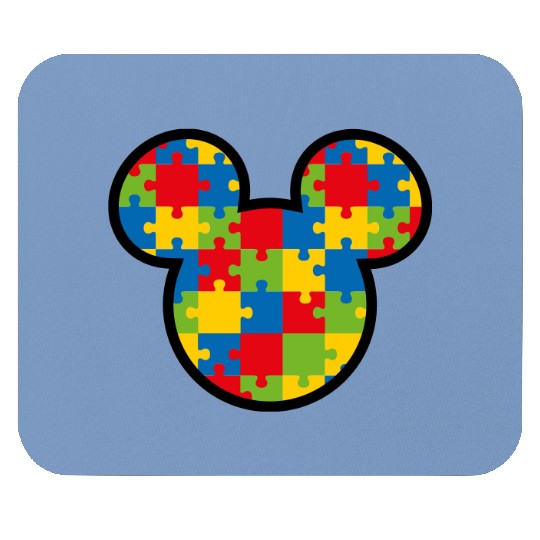 Autism Warrior Gift, Mickey Mouse Mouse Pads, Disney Autism Mouse Pads