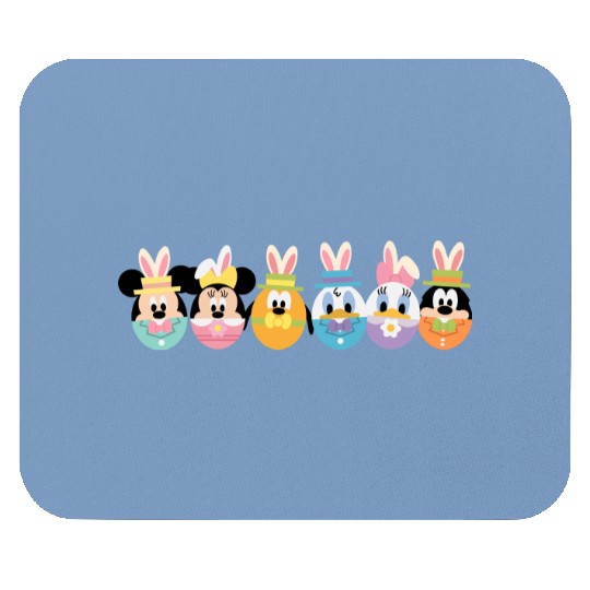 Disney Easter Egg Mouse Pads, Disney Easter Day, Disney Characters Happy Easter Mouse Pads