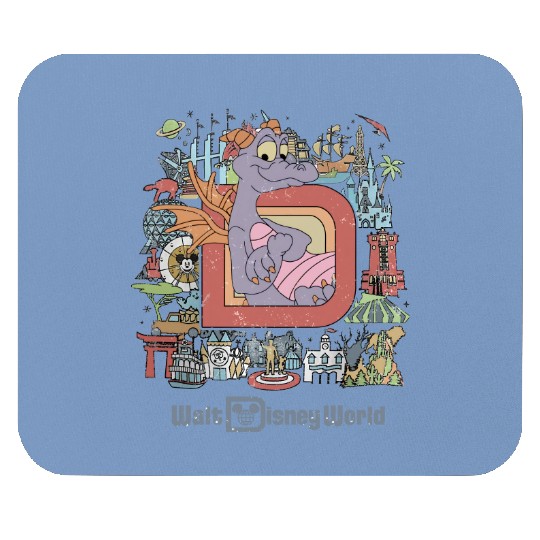 Disneyworld Figment  Mouse Pads, Disney Epcot Figment Mouse Pads
