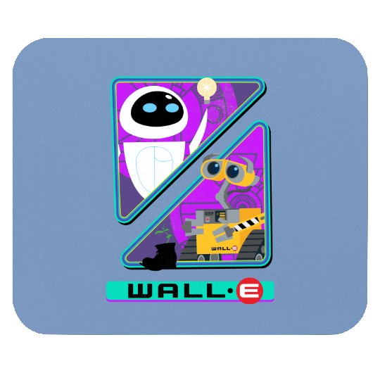 Retro Disney Pixar Wall-E Triangles And Eve Graphic Mouse Pads