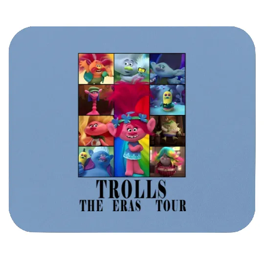 Discover Trolls The Eras Tour Mouse Pads, Dream Works Trolls Band Together Mouse Pads