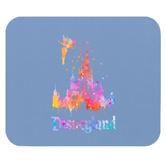 Disney Magic Kingdom Tie Dye Mouse Pads, Disneyland Tie-Dye Mouse Pads