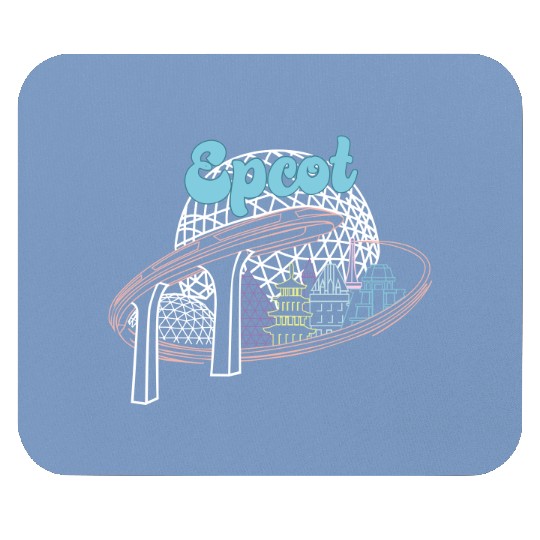 Epcot Countries Mouse Pads, Monorail Mouse Pads, Epcot Mouse Pads, Colorful Disney Mouse Pads