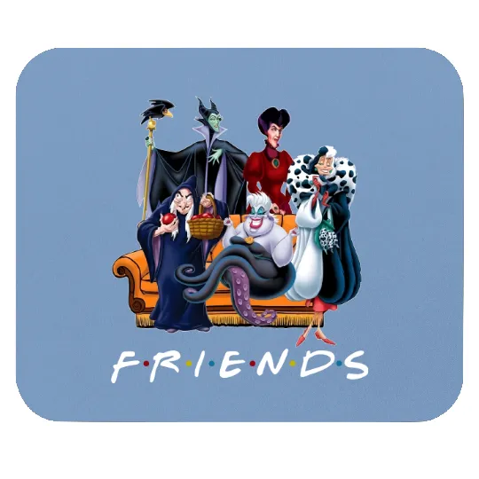Discover Villain Friends Mouse Pads, Retro 90s Disney Villains Mouse Pads
