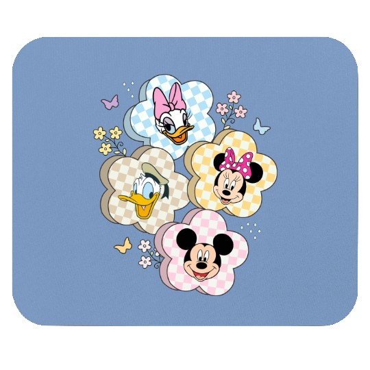 Disney Spring Mouse Pads, Disney Flower and Batterfly Mouse Pads
