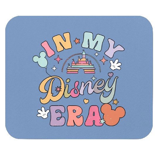 In My Disney Era Mouse Pads, Disney Trip, Colorful Vacay Mouse Pads