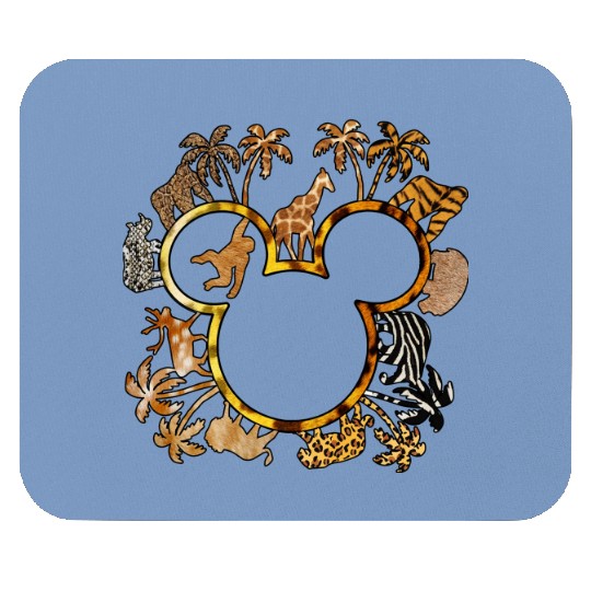 Disney Animal Kingdom Mouse Pads, Disney Safari Mouse Pads