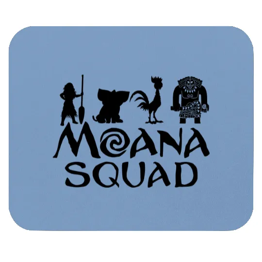 Moana Squad Mouse Pads; Moana Fan Mouse Pads; Maui, Pua, Hei Hei Pullover; Moana Movie Gift; Moana Disney Sweater; Family; Hoody; Jersey; (T295)