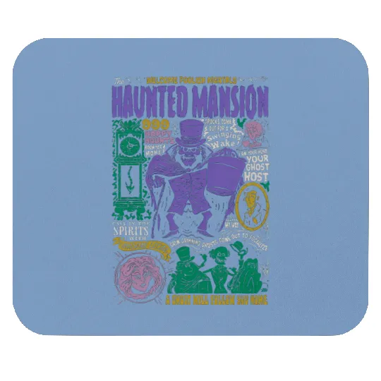 Vintage Disney The Haunted Mansion  Mouse Pads, The Haunted Mansion