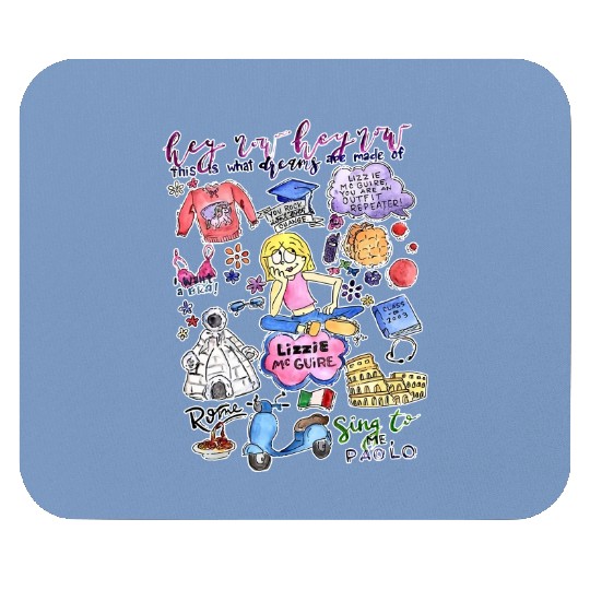 Disney Cute Lizzie McGuire Mouse Pads,  Mouse Pads, This Is What Dreams Are Made