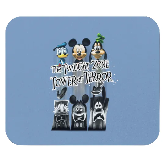 Retro Disney The Twilight Zone Tower Of Terror  Mouse Pads, Tower of Terror Ride Mouse Pads