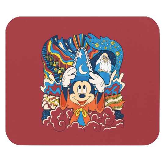 Disney Fantasia Sorcerer Mickey Stay Magical Mouse Pads, Fantasmic Disney's Hollywood Studios Mouse Pads