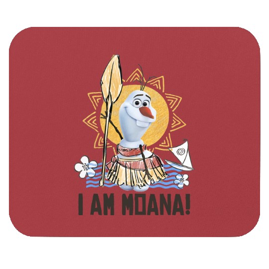 Funny Disney Olaf Presents Moana Costume Sketch Mouse Pads, WDW Trip  Mouse Pads Family Birthday Gift
