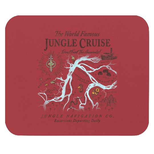 Disney Jungle Cruise World Famous Mouse Pads, Disney Jungle Cruise Mouse Pads
