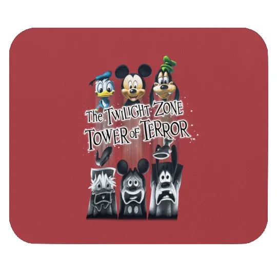 Retro Disney The Twilight Zone Tower Of Terror  Mouse Pads, Tower of Terror Ride Mouse Pads