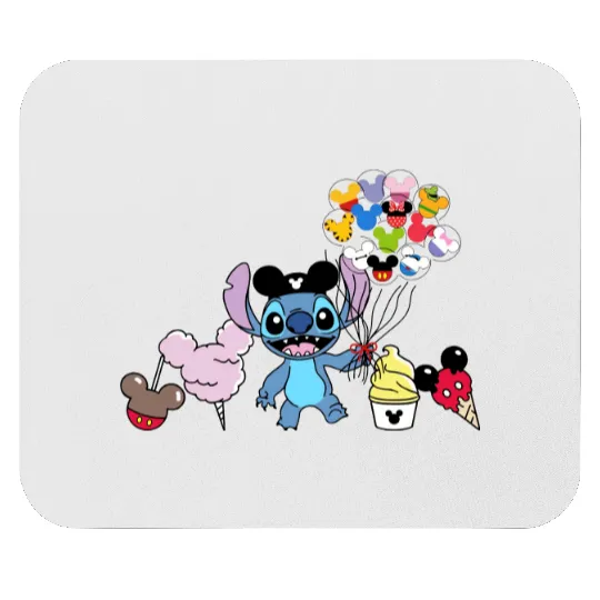 Disney Mouse Pads, Stitch Snake Mouse Pads, Stitch Mouse Pads, Disney Snack Mouse Pads, Disneyworld Mouse Pads