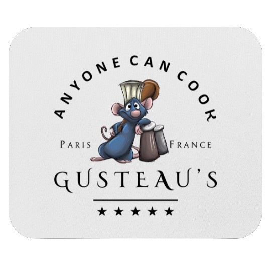 Ratatouille Mouse Pads, Disney Remy Mouse Pads, Disney Ratatouille Mouse Pads, Anyone Can Cook Mouse Pads