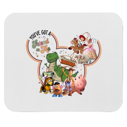 You've Got A Friend In Me, Disney Mouse Pads, Friends Mouse Pads, Disney Trip Mouse Pads