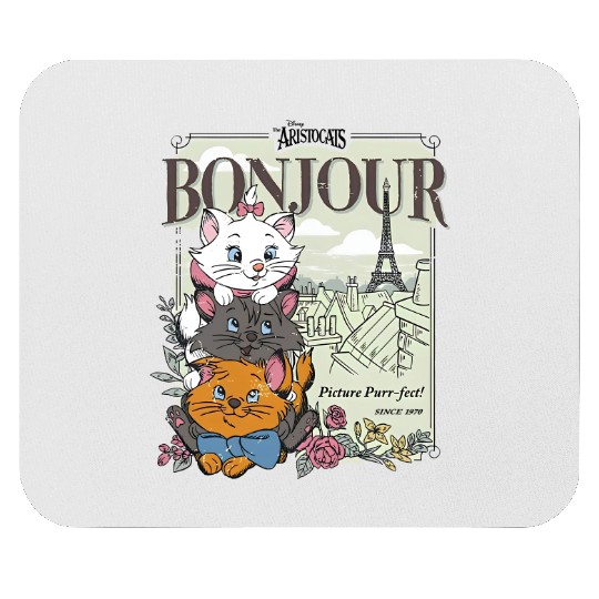 Disney Aristocats in Paris Mouse Pads