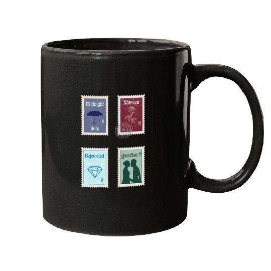 Discover Midnights Taylor Set 2 Stamps Mugs