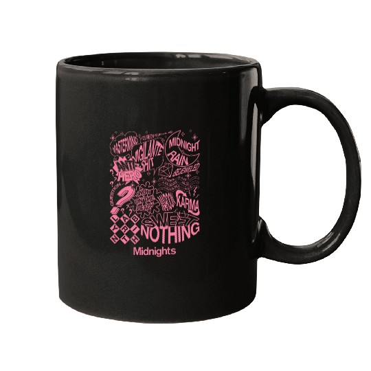 Discover Taylor Swifftts Midnights Taylor Swifftt Era Midnights Album Mugs