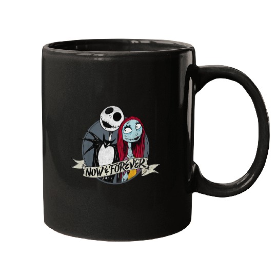 disneys Nightmare Jack Sally Now And Forever Mugs