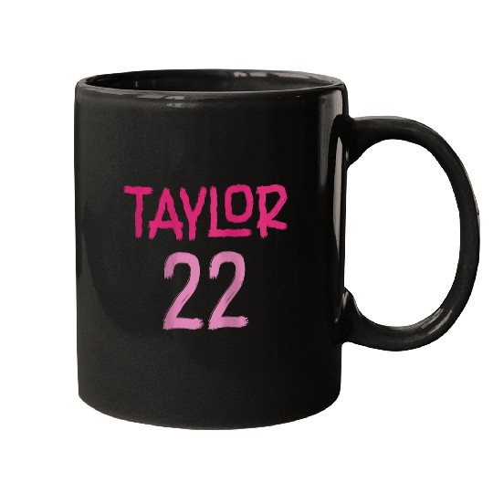 Discover Taylor Pink Number Taylor 22 For Kids Boys Girls Gifts  Mugs